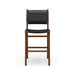 Bramble - Logan Counter Stool w/ Leather in Teak (Set of 2) - BR-85207 - GreatFurnitureDeal