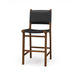 Bramble - Logan Counter Stool w/ Leather in Teak (Set of 2) - BR-85207 - GreatFurnitureDeal