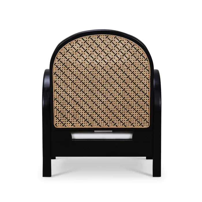 Bramble - Serenity Arm Chair w/ Rattan in Teak - BR-85213