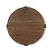 Bramble - Tuscan Teak Round Coffee in Tuscan Brown w/ Metal Base in Vintage Rust - BR-85228VRUTSB---- - GreatFurnitureDeal