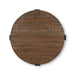 Bramble - Tuscan Round Coffee Table w/ Metal in Teak - BR-85228 - GreatFurnitureDeal