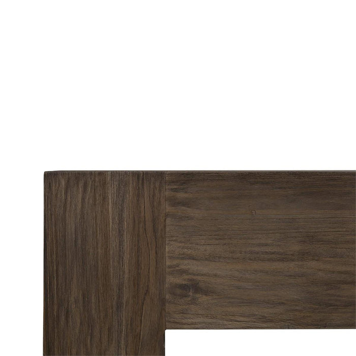 Bramble - Tuscan Teak Console in Tuscan Brown w/ Weathered Teak Distress - 85229TSB----TWD