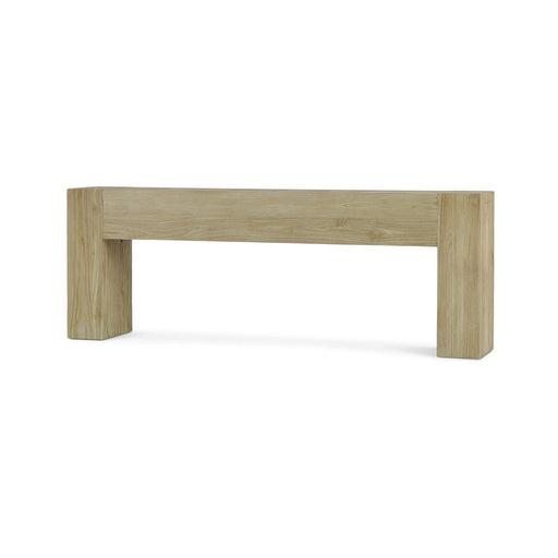 Bramble - Tuscan Rustic Distressed Teak Console in Teak Natural w/ Weathered Teak Distressing - 85229TNT----- - GreatFurnitureDeal