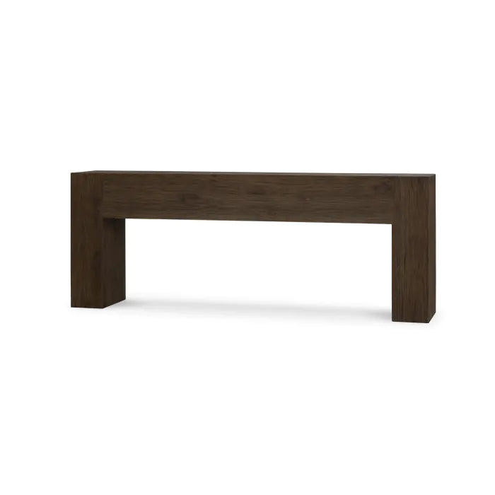 Bramble - Tuscan Teak Console in Tuscan Brown w/ Weathered Teak Distress - 85229TSB----TWD - GreatFurnitureDeal