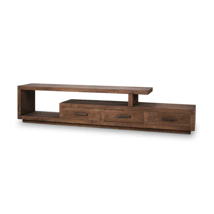 Bramble - Tuscan Media Stand in Teak - BR-85231 - GreatFurnitureDeal