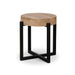 Bramble - Tuscan Round End Table w/ Metal Base 22'' - BR-85258 - GreatFurnitureDeal
