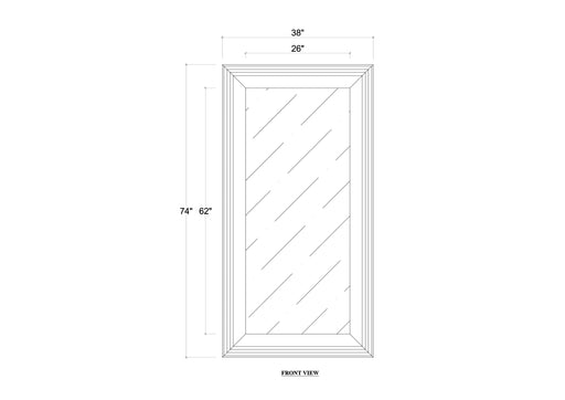 Bramble - Tuscan Standing Mirror - Teak - BR-85259 - GreatFurnitureDeal