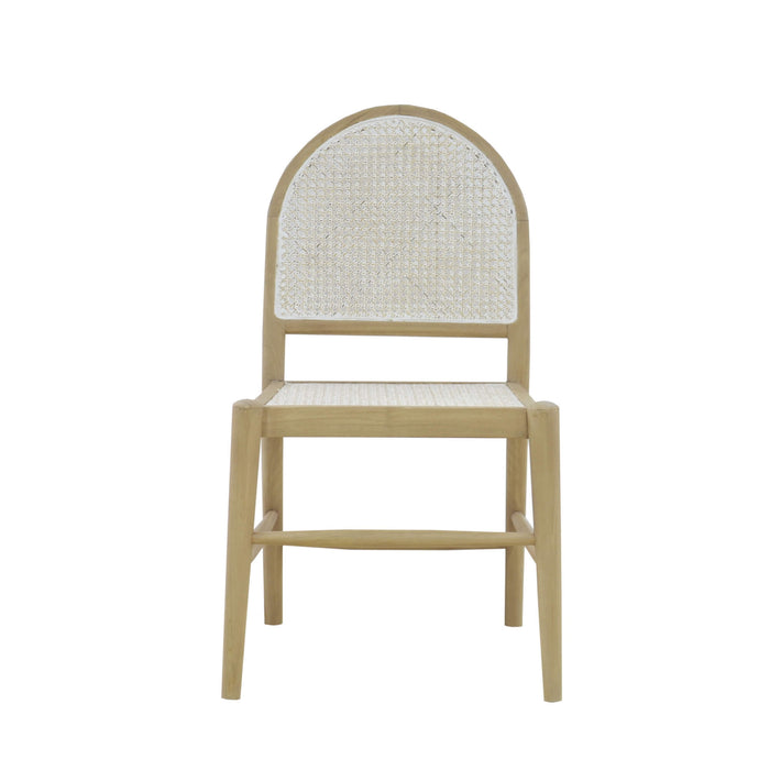 Bramble - Serenity Dining Chair w/ Rattan Seat & Back - US-WS-85260TNT-RWWS--- - GreatFurnitureDeal