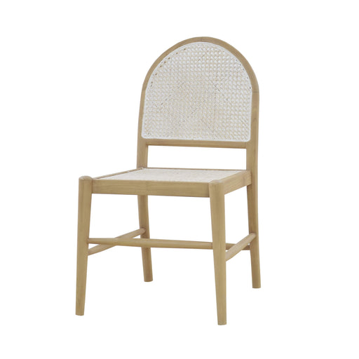 Bramble - Serenity Dining Chair w/ Rattan Seat & Back - US-WS-85260TNT-RWWS--- - GreatFurnitureDeal