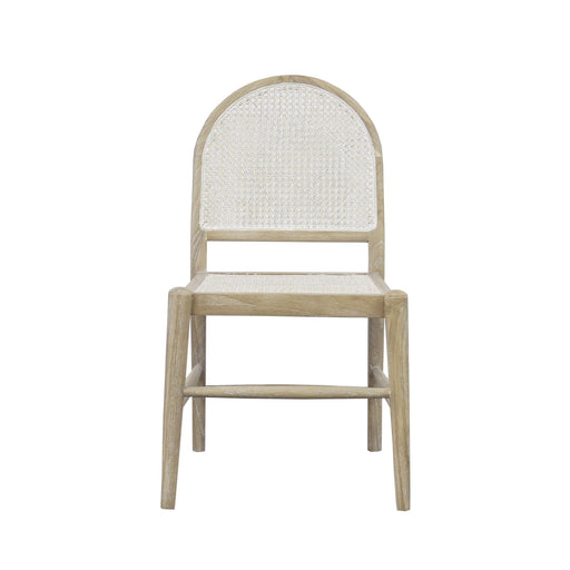 Bramble - Serenity Dining Chair w/ Upholstered Seat & Rattan Back - US-WS-85260TWW-RT01--- - GreatFurnitureDeal