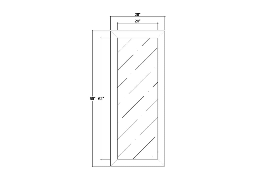 Bramble - Tuscan Rectangular Mirror - Teak - BR-85261 - GreatFurnitureDeal