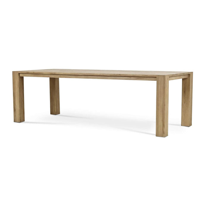 Bramble - Tuscan Rustic Distressed Dining Table 96'' - Teak - BR-85290