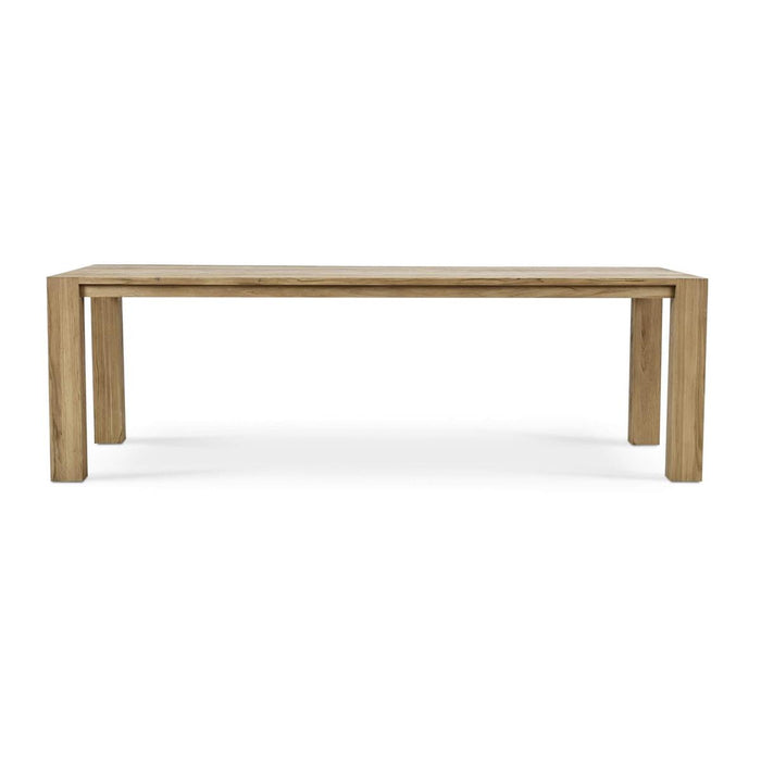 Bramble - Tuscan Rustic Distressed Dining Table 96'' - Teak - BR-85290