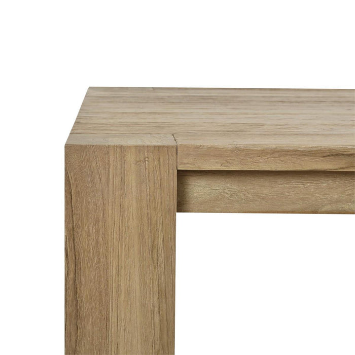 Bramble - Tuscan Rustic Distressed Dining Table 96'' - Teak - BR-85290
