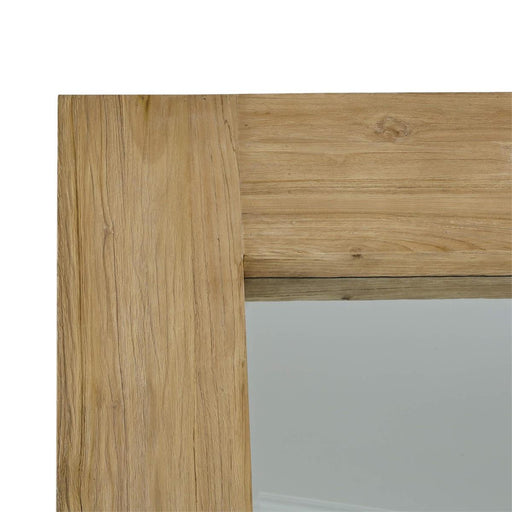 Bramble - Tuscan Rustic Distressed Large Mirror - Teak - BR-85292 - GreatFurnitureDeal