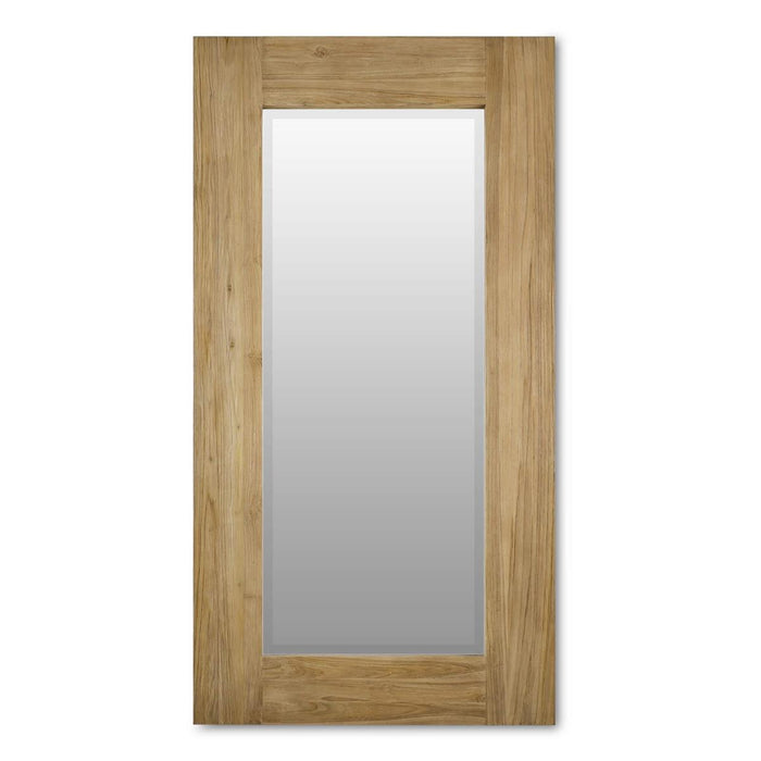 Bramble - Tuscan Rustic Distressed Large Mirror - Teak - BR-85292