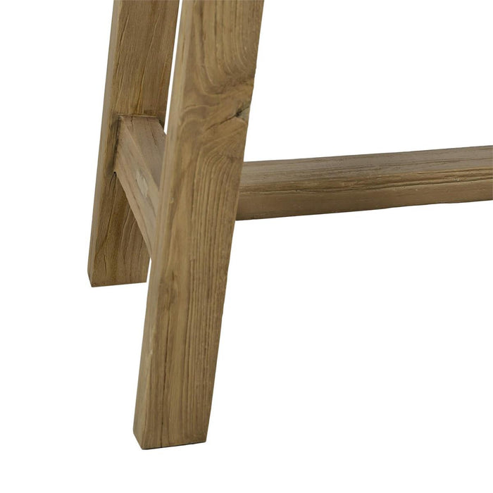 Bramble - Tuscan Rustic Distressed Bench in Teak - BR-85294