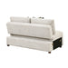 Homelegance - Isla 4 Piece Sectional with Pull-out Bed and Ottoman in Sage Sand - 8548*52ACLCR2AAOT - GreatFurnitureDeal