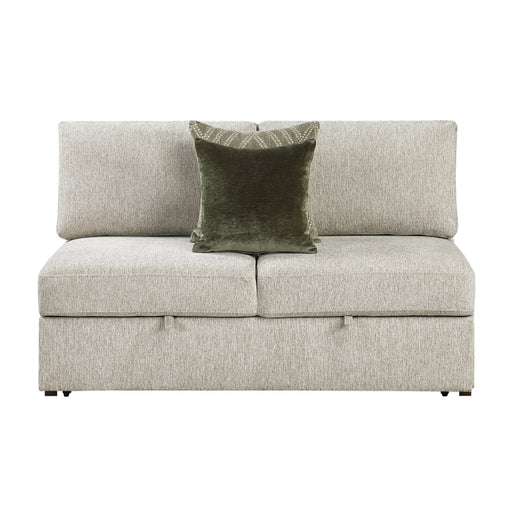 Homelegance - Isla 4 Piece Sectional with Reversible Chaise in Sage Sand - 8548*5VC2ACR2ACLA - GreatFurnitureDeal