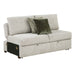 Homelegance - Isla 3 Piece Sectional with Pull-out Bed in Sage Sand - 8548*42ACLCR2AA - GreatFurnitureDeal