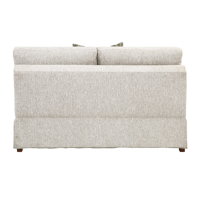 Homelegance - Isla 6 Piece Sectional with Reversible Chaise in Beige - 8548*7VC2ACR2ACLACAOT - GreatFurnitureDeal