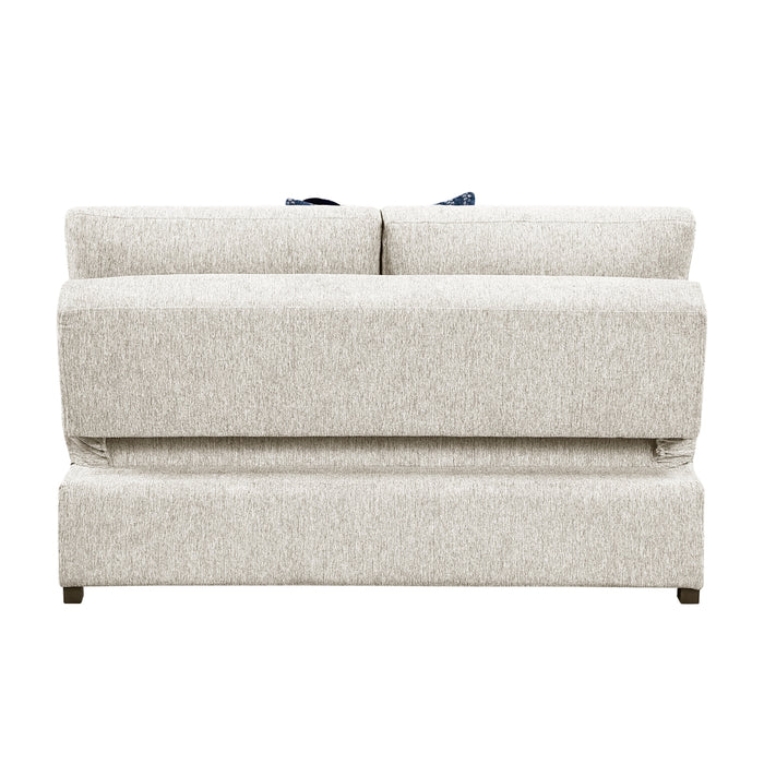 Homelegance - Isla 3 Piece Sectional with Reversible Chaise in Beige - 8548BE*4VC2ACLAOT - GreatFurnitureDeal