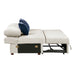 Homelegance - Isla 6 Piece Sectional with Reversible Chaise, Pull-out Bed, Hidden Storage and Ottoman in Beige - 8548BE*7VC2ACR2ACLACAOT - GreatFurnitureDeal