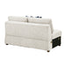 Homelegance - Isla 3 Piece Sectional with Pull-out Bed in Beige - 8548BE*42ACLCR2AA - GreatFurnitureDeal