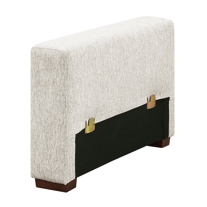 Homelegance - Isla 3 Piece Sectional with Pull-out Bed in Beige - 8548BE*42ACLCR2AA - GreatFurnitureDeal