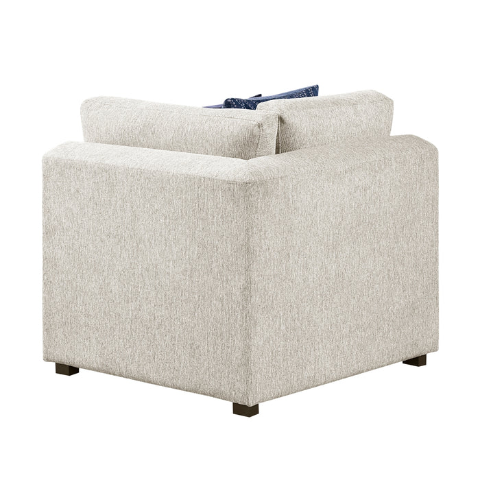 Homelegance - Isla 4 Piece Sectional with Reversible Chaise, Pull-out Bed and Hidden Storage in Beige - 8548BE*5VC2ACR2ACLA - GreatFurnitureDeal