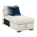 Homelegance - Isla 6 Piece Sectional with Reversible Chaise, Pull-out Bed, Hidden Storage and Ottoman in Beige - 8548BE*7VC2ACR2ACLACAOT - GreatFurnitureDeal