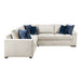 Homelegance - Isla 3 Piece Sectional with Pull-out Bed in Beige - 8548BE*42ACLCR2AA - GreatFurnitureDeal