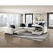 Homelegance - Isla 4 Piece Sectional with Reversible Chaise, Pull-out Bed and Hidden Storage in Beige - 8548BE*5VC2ACR2ACLA - GreatFurnitureDeal