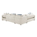 Homelegance - Isla 4 Piece Sectional with Reversible Chaise, Pull-out Bed and Hidden Storage in Beige - 8548BE*5VC2ACR2ACLA - GreatFurnitureDeal