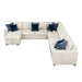 Homelegance - Isla 5 Piece Sectional with Reversible Chaise, Pull-out Bed and Hidden Storage in Beige - 8548BE*6VC2ACR2ACLACA - GreatFurnitureDeal