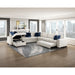 Homelegance - Isla 5 Piece Sectional with Reversible Chaise, Pull-out Bed and Hidden Storage in Beige - 8548BE*6VC2ACR2ACLACA - GreatFurnitureDeal