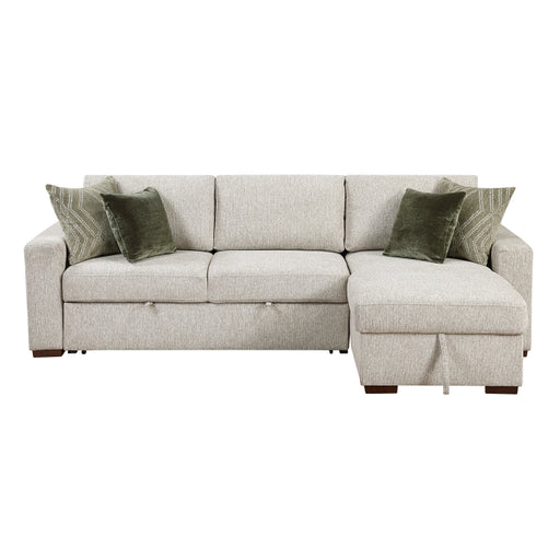 Homelegance - Isla 2 Piece Modular Sectional in Sage Sand - 8548*3VC2ACLA - GreatFurnitureDeal