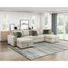 Homelegance - Isla 3 Piece Sectional with Reversible Chaises in Sage Sand - 8548*42VC2ACLA - GreatFurnitureDeal