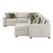 Homelegance - Isla 4 Piece Sectional with Reversible Chaise in Sage Sand - 8548*5VC2ACR2ACLA - GreatFurnitureDeal