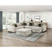Homelegance - Isla 5 Piece Sectional with Reversible Chaise in Sage Sand - 8548*6VC2ACR2ACLAOT - GreatFurnitureDeal