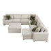 Homelegance - Isla 6 Piece Sectional with Reversible Chaise in Beige - 8548*7VC2ACR2ACLACAOT - GreatFurnitureDeal