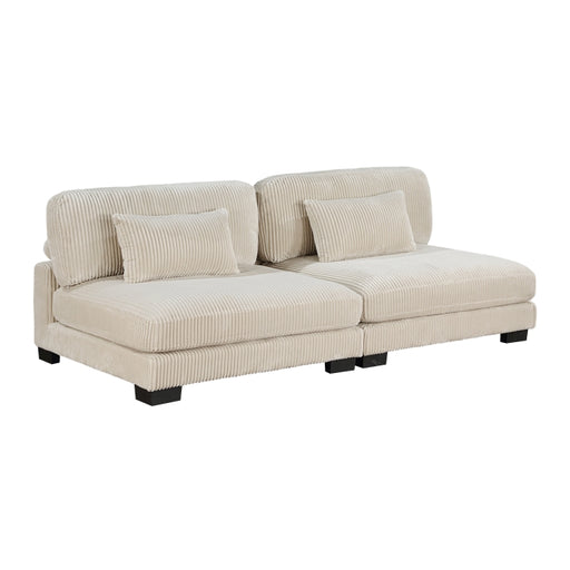Homelegance - Traverse 3 Piece Modular Sectional with Reversible Chaise - 8555BE*CRACVC - GreatFurnitureDeal