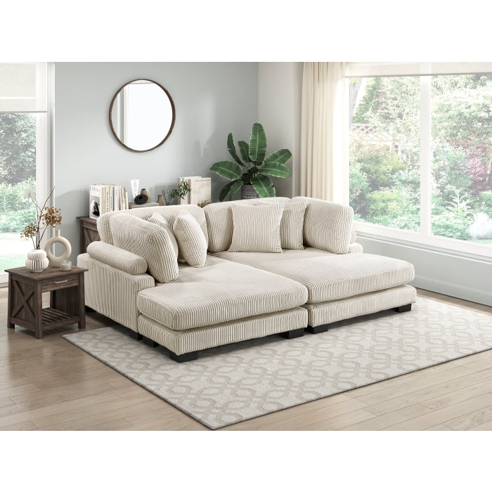 Homelegance - Traverse 2 Piece Chaise Lounge - 8555BE*2VC - GreatFurnitureDeal