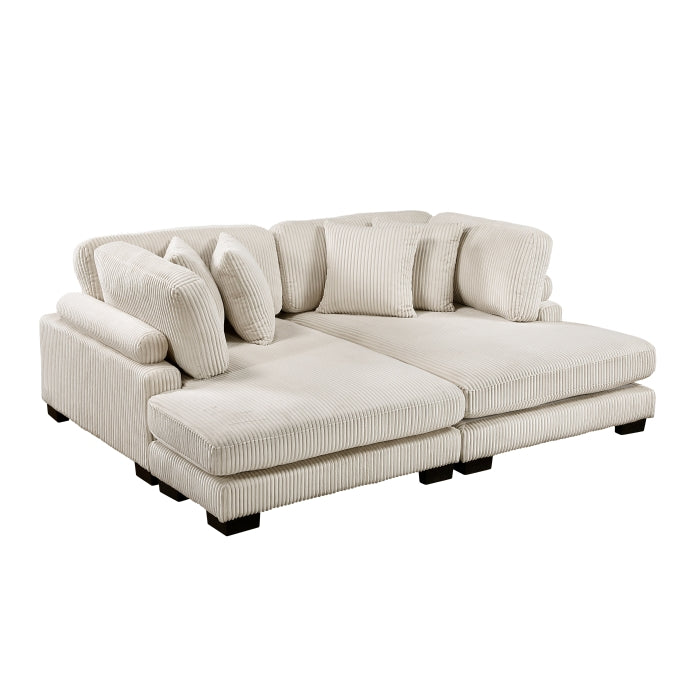 Homelegance - Traverse 2 Piece Chaise Lounge - 8555BE*2VC - GreatFurnitureDeal