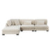 Homelegance - Traverse 4 Piece Modular Sectional with Ottoman - 8555BE*2AC1CROT - GreatFurnitureDeal