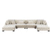 Homelegance - Traverse 6 Piece Modular Sectional with Ottomans - 8555BE*2CR2AC2OT - GreatFurnitureDeal