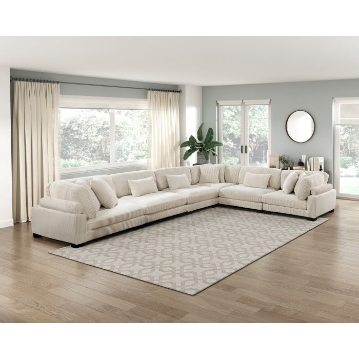 Homelegance - Traverse 6 Piece Modular Sectional - 8555BE*3CR3AC