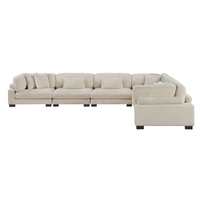 Homelegance - Traverse 6 Piece Modular Sectional - 8555BE*3CR3AC - GreatFurnitureDeal