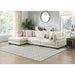Homelegance - Traverse 3 Piece Modular Sectional with Reversible Chaise - 8555BE*CRACVC - GreatFurnitureDeal