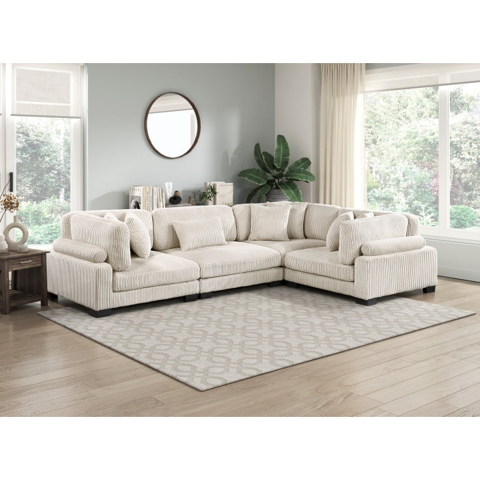 Homelegance - Traverse 4 Piece Modular Sectional - 8555BE*3CRAC